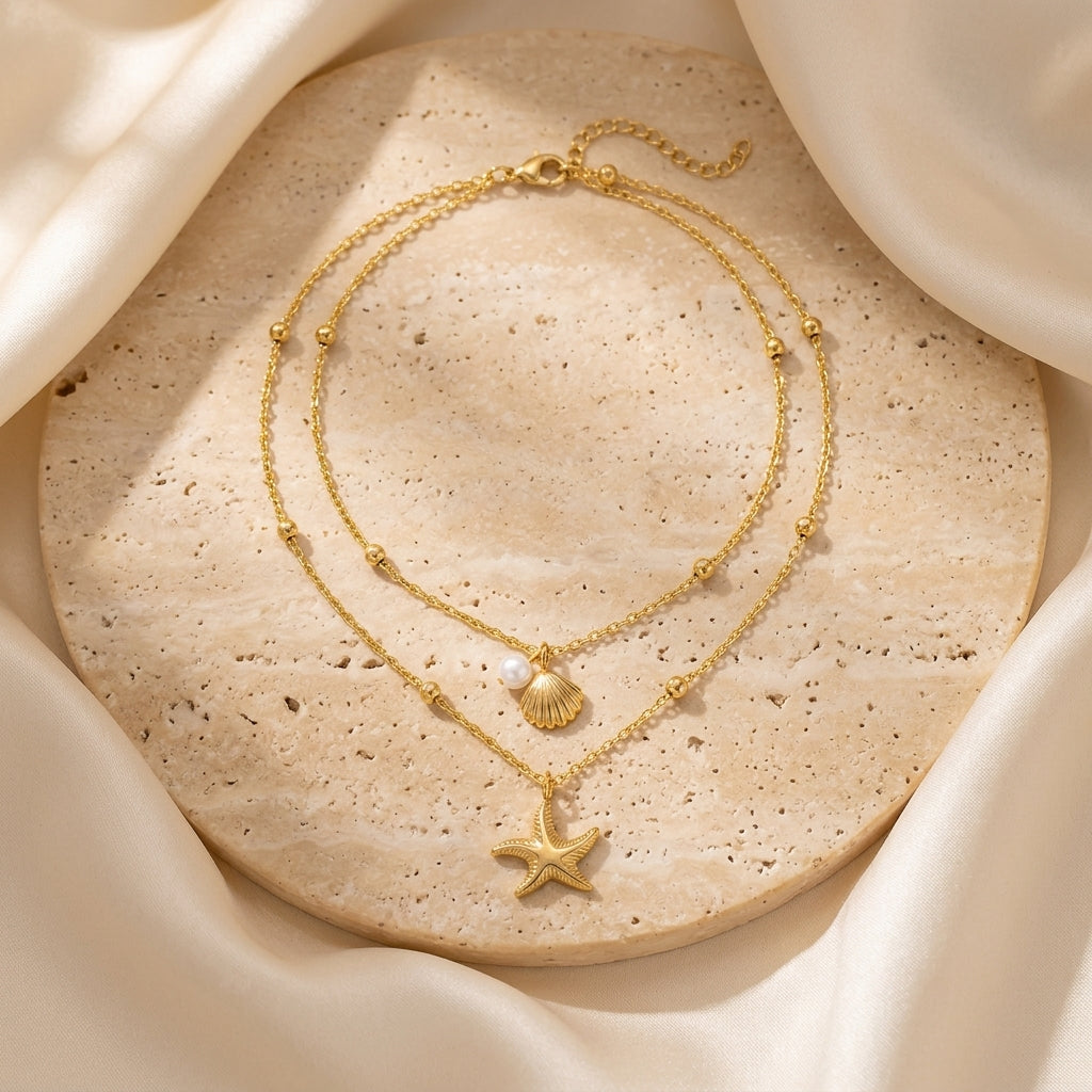Beach, Please Necklace | Anamora Anamora