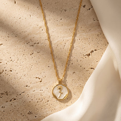 Stop & Smell the Roses Necklace | Anamora Anamora