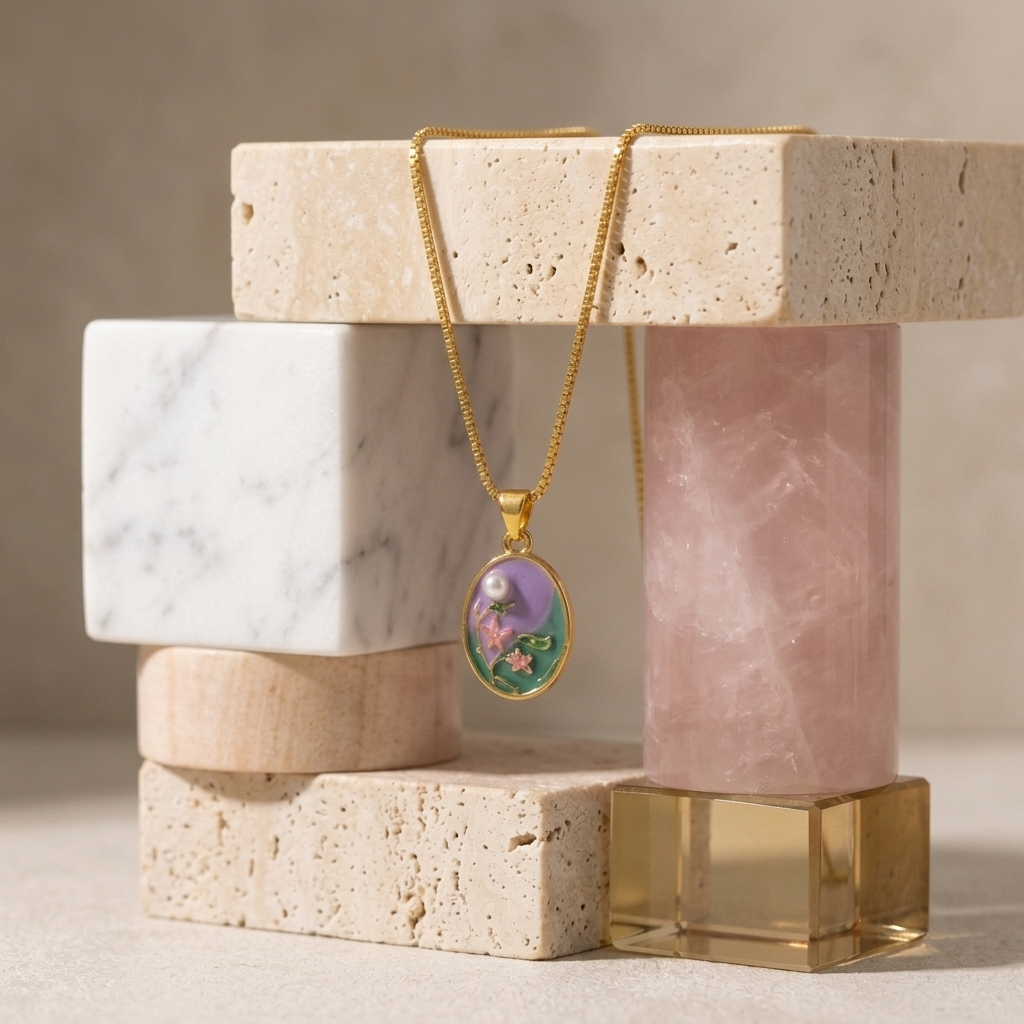 Bloom In Color Necklace x Anamora Anamora