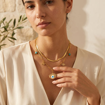 Good Energy Only Multilayer Necklace | Anamora Anamora