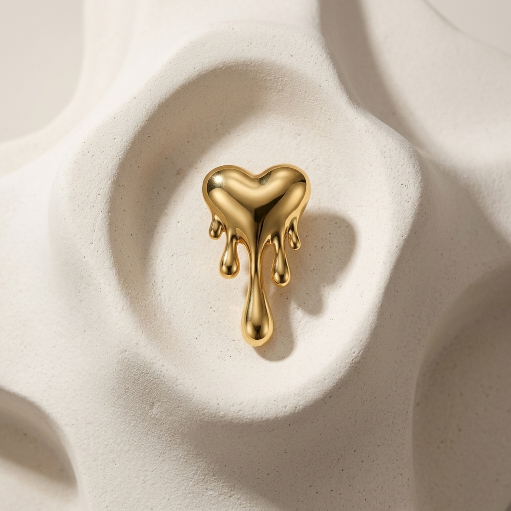 Drip Check Earrings x Anamora Anamora