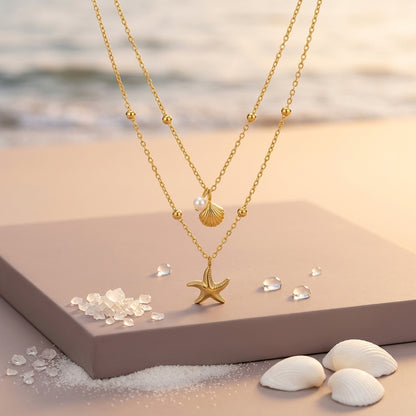 Beach, Please Necklace | Anamora Anamora
