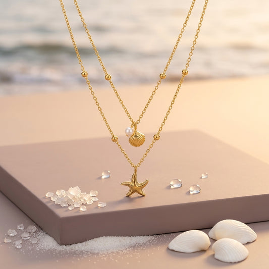 Beach, Please Necklace | Anamora Anamora