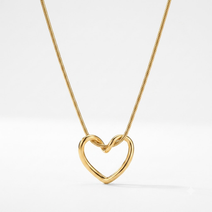 Open Heart Necklace x Anamora Anamora