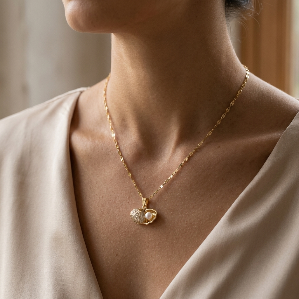 Shell Yeah Necklace x Anamora Anamora