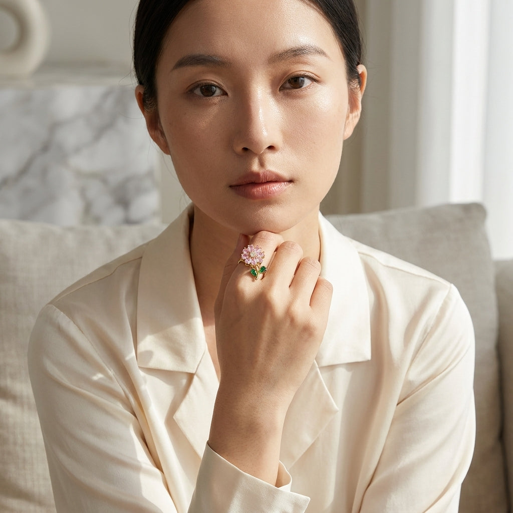 Bloom Baby Ring x Anamora Anamora