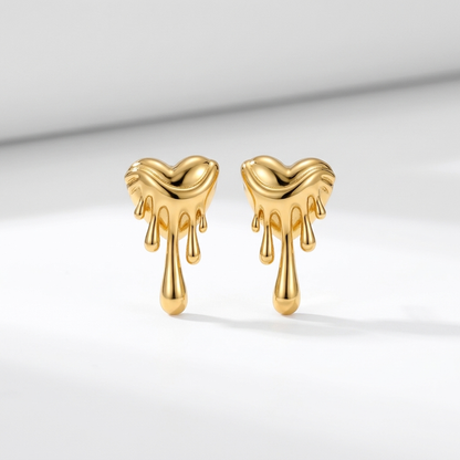 Drip Check Earrings x Anamora Anamora