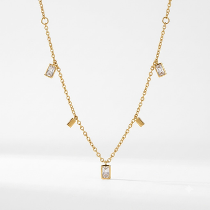 Crystal Charm Necklace x Anamora Anamora