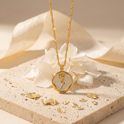 Stop & Smell the Roses Necklace | Anamora Anamora