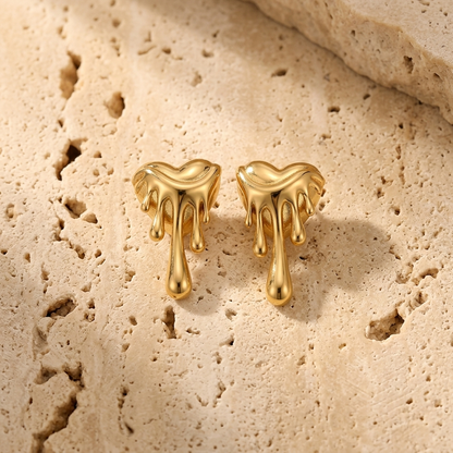 Drip Check Earrings x Anamora Anamora