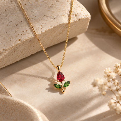 Cherry Bloom Necklace x Anamora Anamora