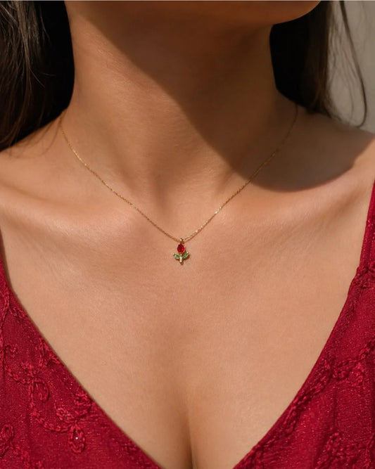 Cherry Bloom Necklace x Anamora Anamora