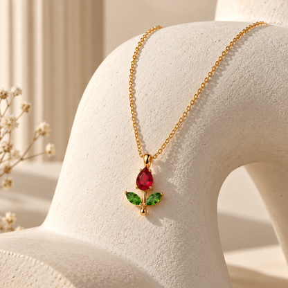 Cherry Bloom Necklace x Anamora Anamora