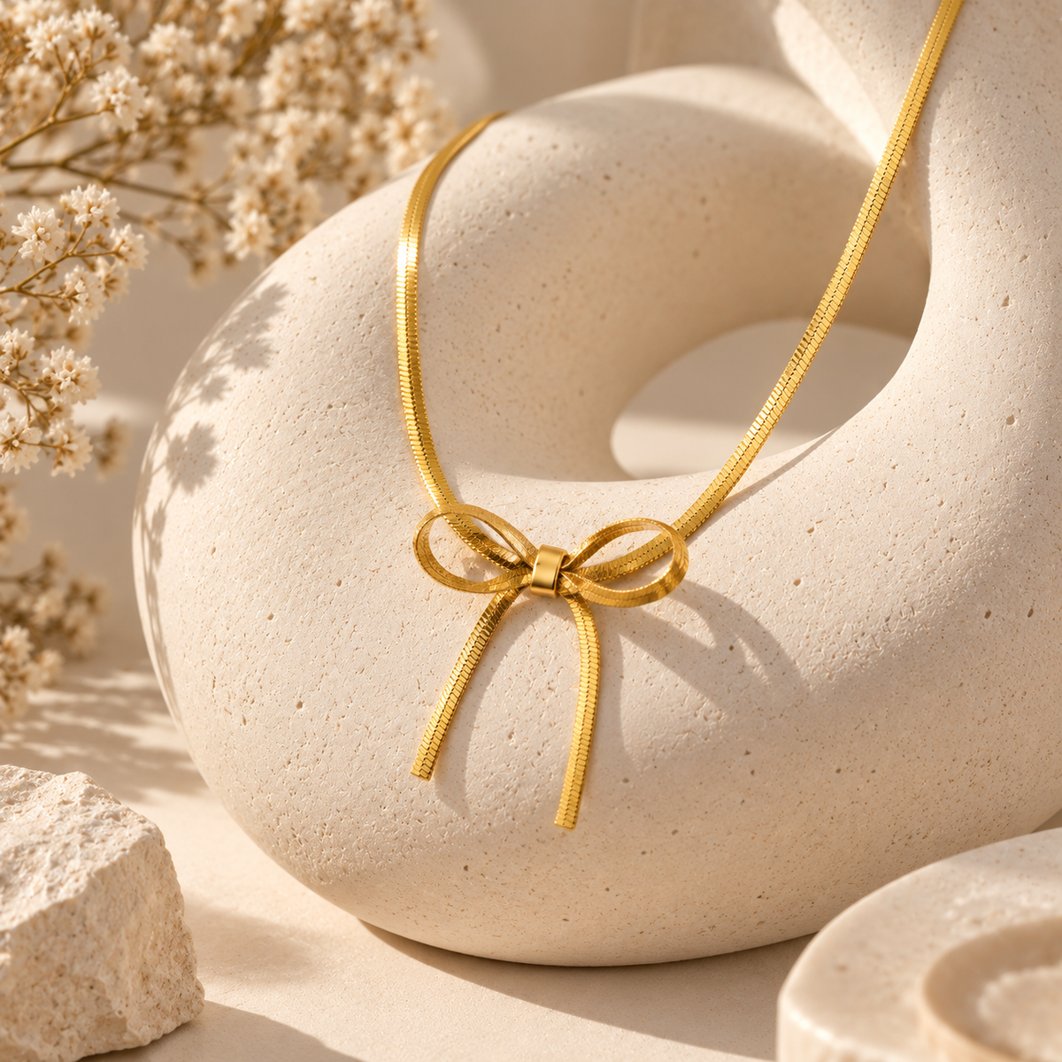 Bow & Glow Necklace x Anamora Anamora