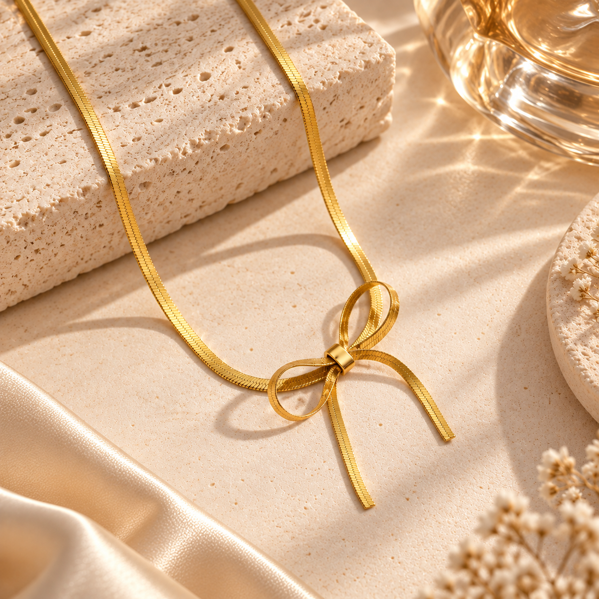 Bow & Glow Necklace x Anamora Anamora