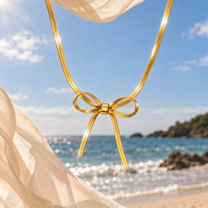 Bow & Glow Necklace x Anamora Anamora